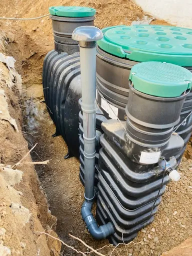 Installation d'un filtre Compact GRAF 4 EH à PORTO-VECCHIO, Porto-Vecchio, ACM Assainissement